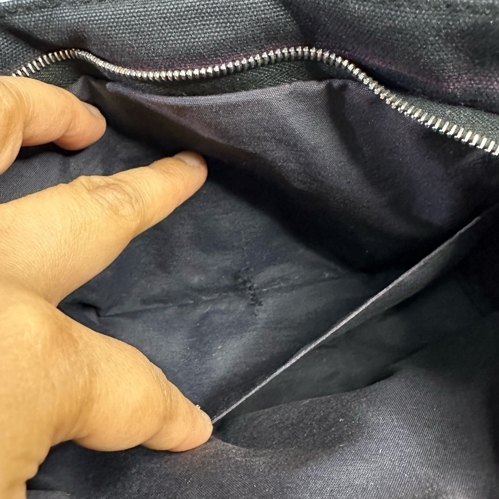 HERMES deauville mini pouch in black - Picture 12 of 17